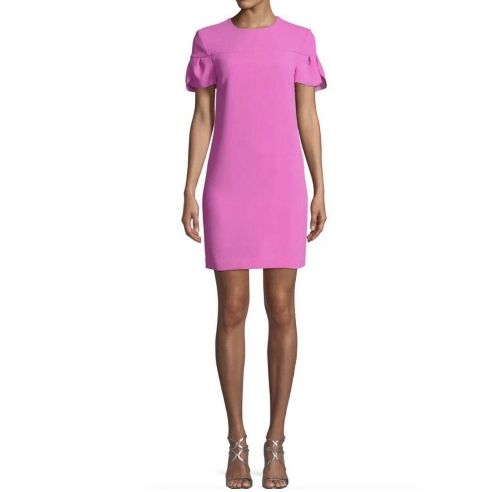 Trina Turk Jacinta shift dress in snap Dress In Magenta Size 2